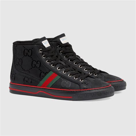 zapatillas gucci hombre con caña|Zapatillas de Caña Alta de Lujo para Hombre .